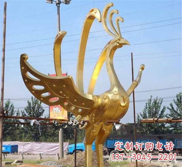 南阳不锈钢凤凰雕塑的魅力