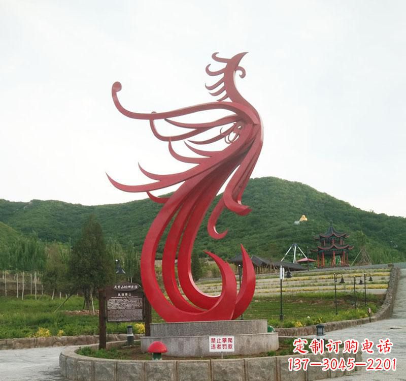 南阳不锈钢凤凰展现古老文明的传承
