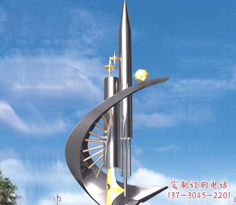 南阳不锈钢笔雕塑艺术与精美的完美结合