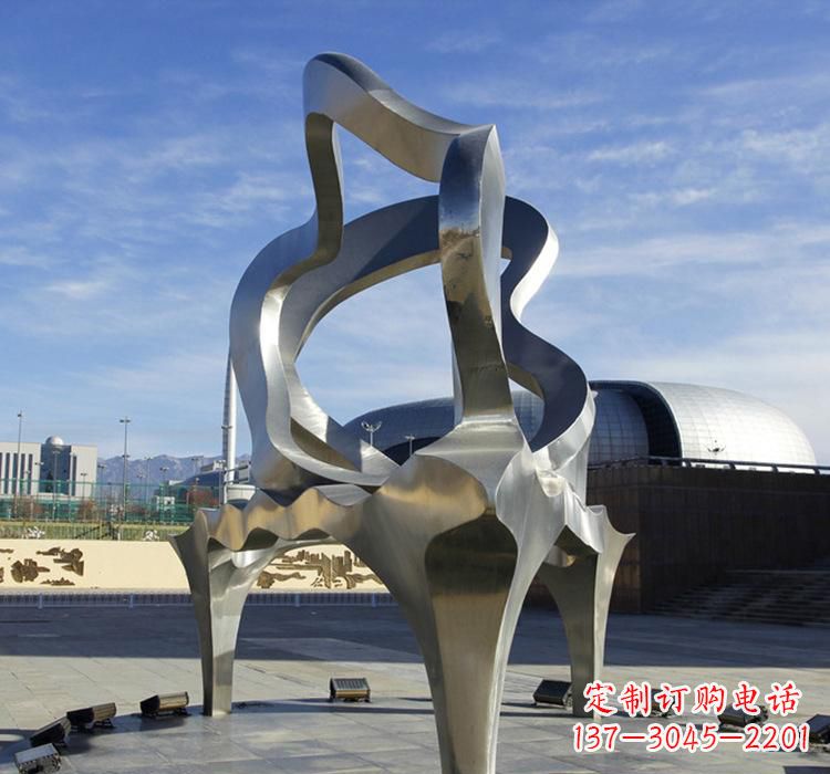 南阳不锈钢钢琴雕塑