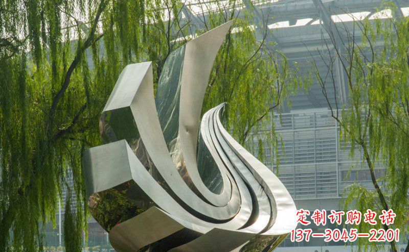 南阳不锈钢鸽子雕塑