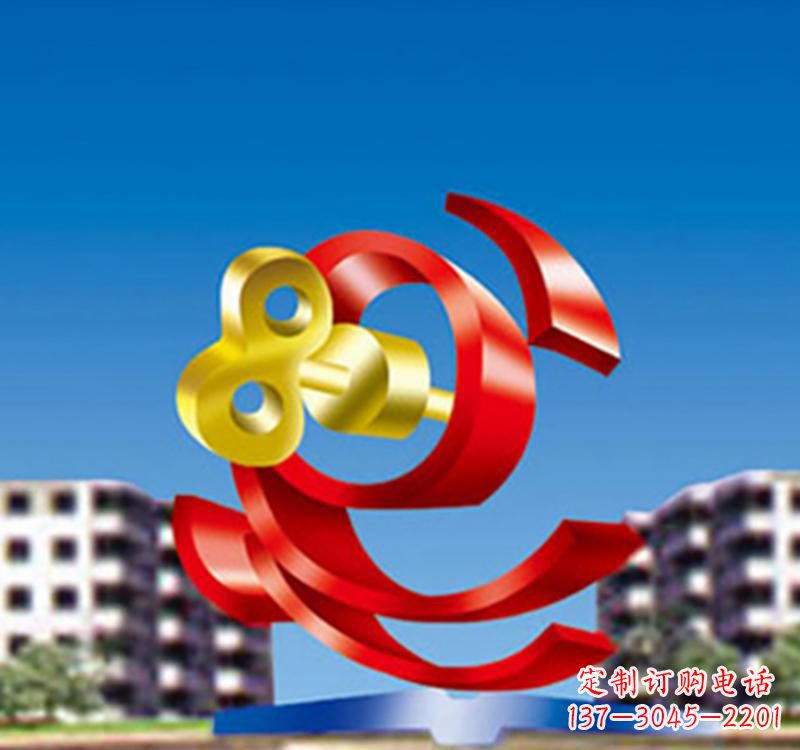 南阳不锈钢飘带雕塑给公园景观带来独特美感