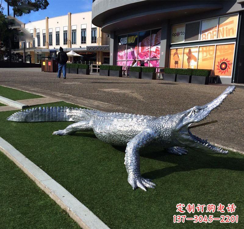 南阳不锈钢动物雕塑精美而具有艺术价值