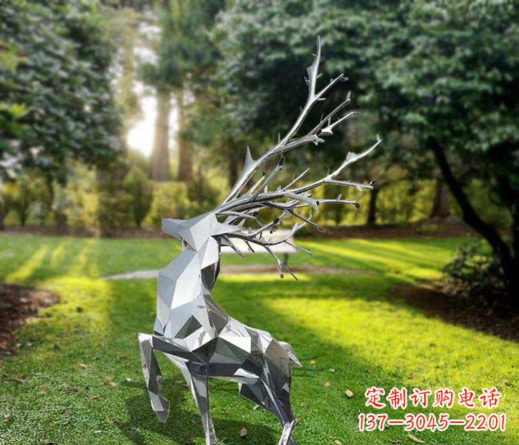 南阳不锈钢动物雕塑美丽且耐久