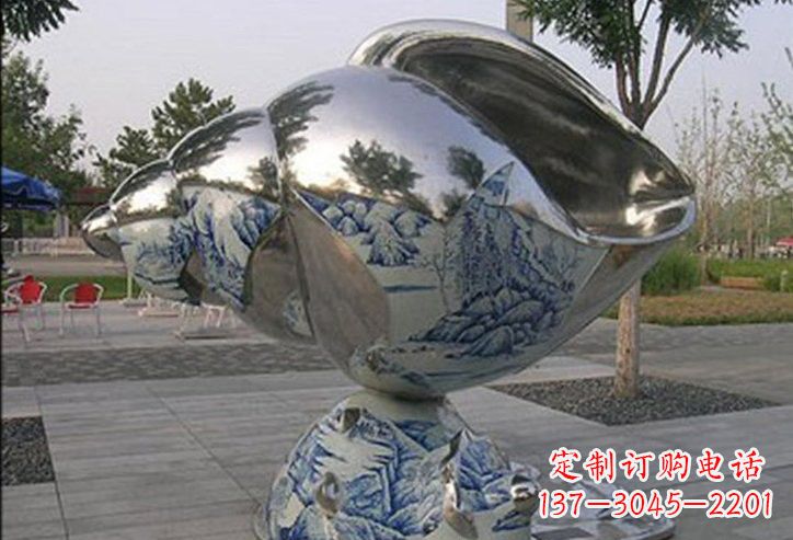 南阳不锈钢海螺雕塑艺术的精美结晶