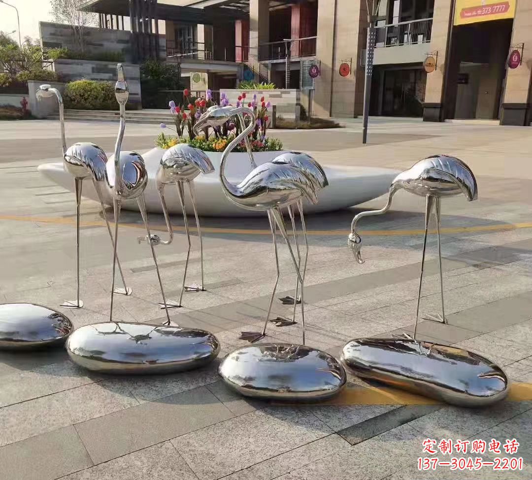 南阳鹅卵石雕塑不锈钢公园的美丽礼物