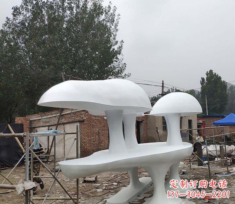 南阳不锈钢蘑菇雕塑——美丽的艺术礼物