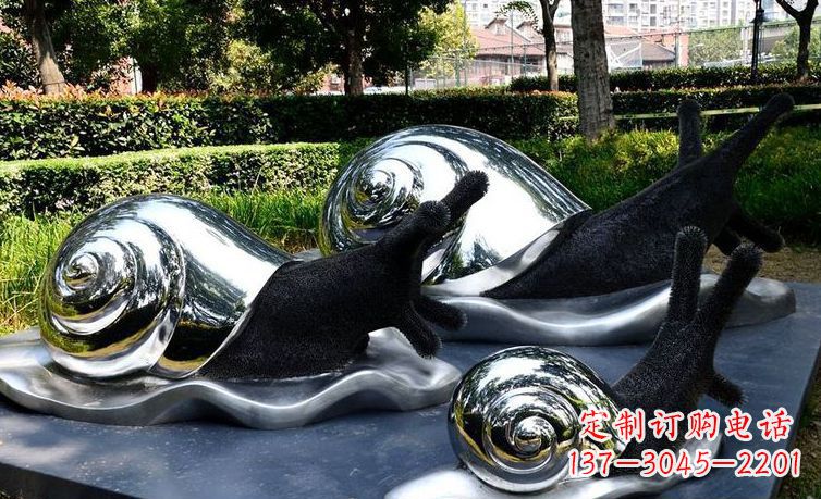 南阳不锈钢蜗牛缔造美丽园林