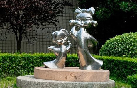 南阳不锈钢古代儿童雕塑让每个孩子都有一个家