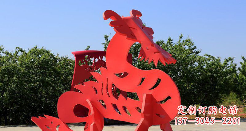 南阳不锈钢貔貅雕塑为广场增添美感