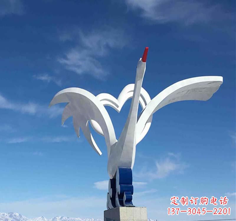 南阳仙鹤雕塑传承中国传统文化