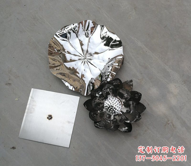 南阳不锈钢荷叶雕塑传承传统文化
