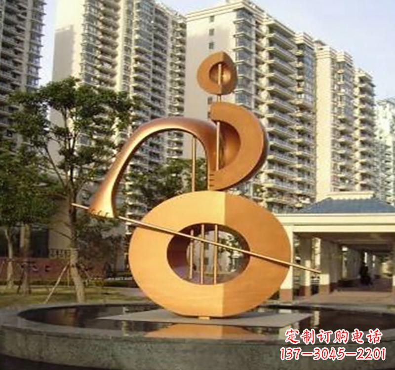 南阳不锈钢葫芦乐器雕塑精致的艺术瑰宝