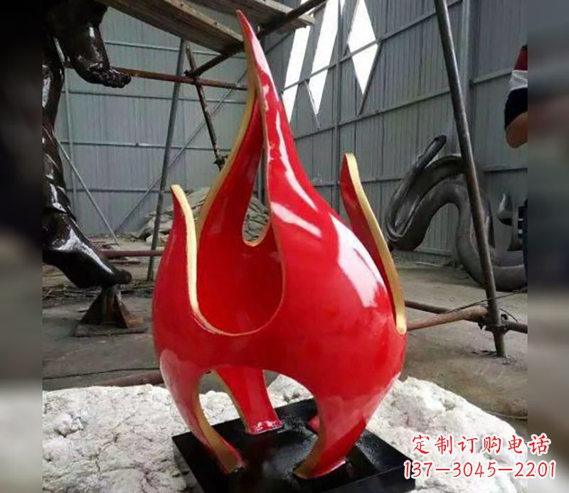 南阳不锈钢火龙果雕塑