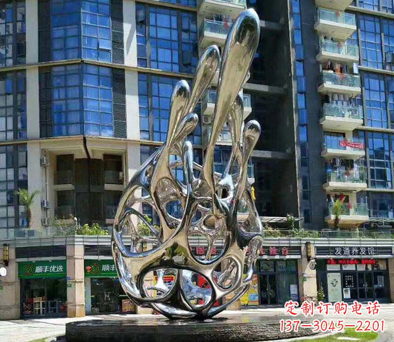 南阳不锈钢火龙果景观雕塑