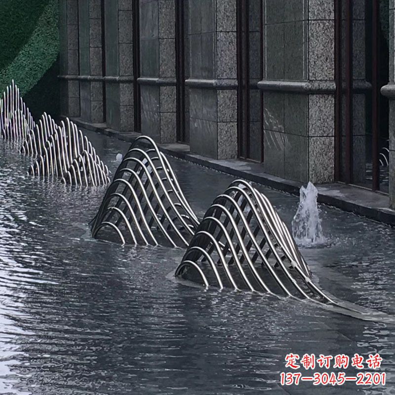 南阳不锈钢假山雕塑精美外形，百变造型
