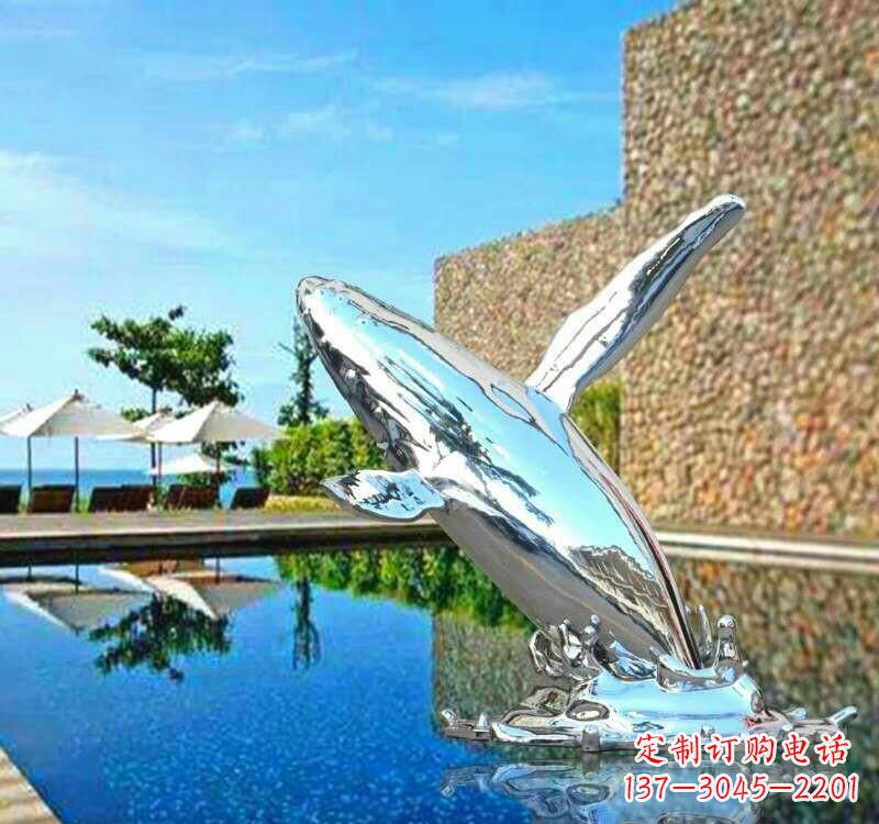 南阳不锈钢鲸鱼雕塑艺术之美