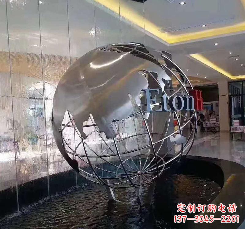 南阳不锈钢流水喷泉雕塑