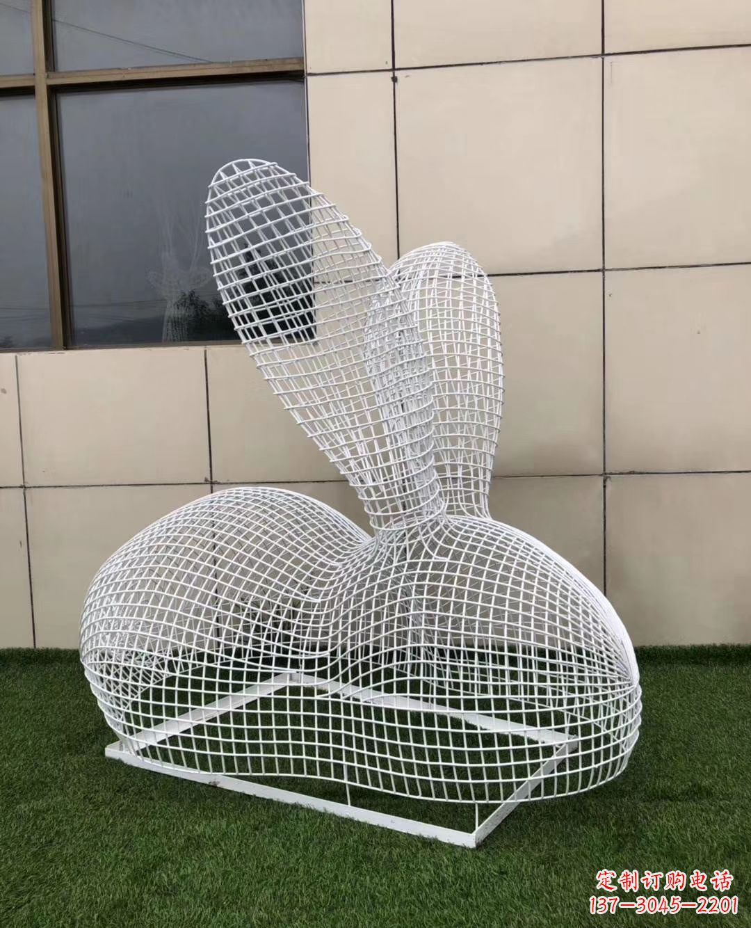 南阳不锈钢镂空动物雕塑精致美观的艺术品