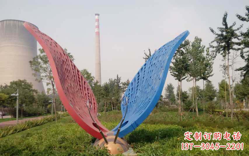 南阳不锈钢镂空七星瓢虫雕塑