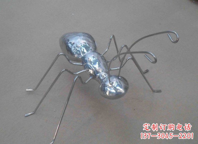 南阳不锈钢蚂蚁公园动物雕塑一种具有艺术价值的蚂蚁雕塑