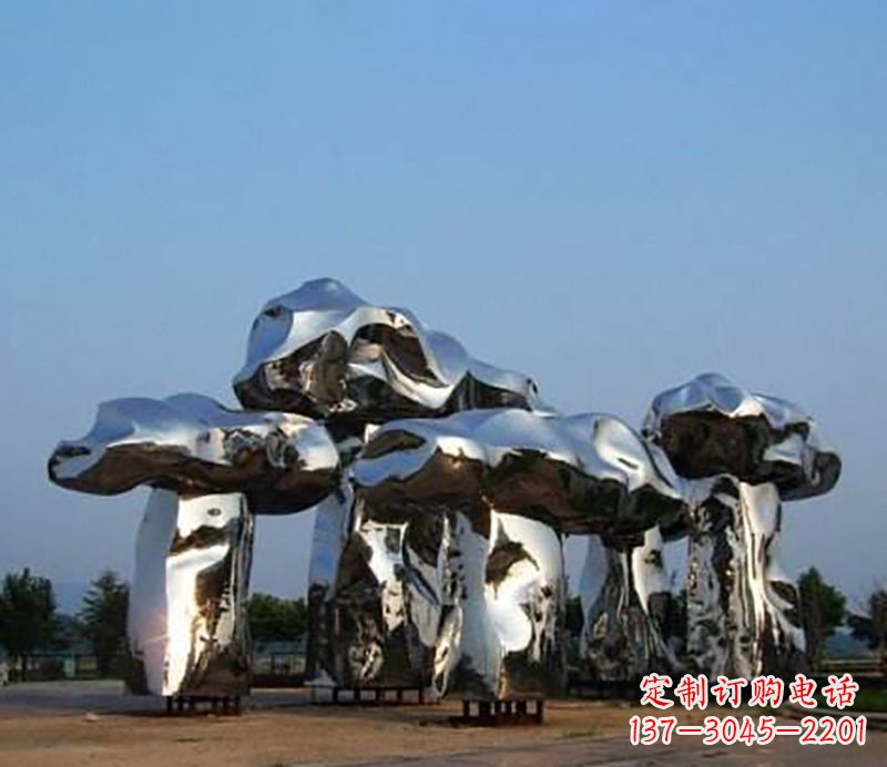 南阳不锈钢蘑菇雕塑——一次惊艳的艺术之旅