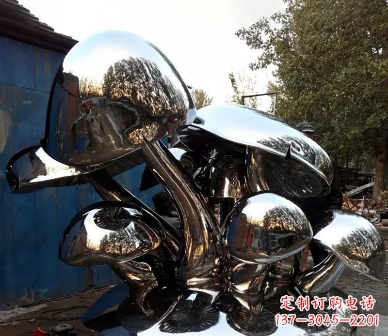 南阳不锈钢蘑菇雕塑令人惊叹的自然之美
