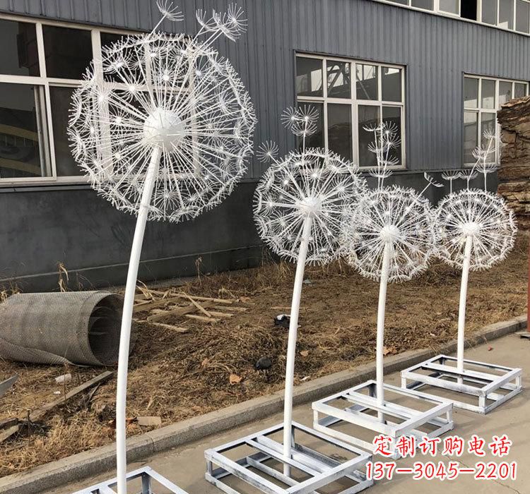 南阳不锈钢蒲公英——城市雕塑的精美瑰宝