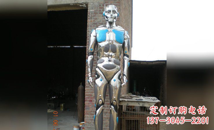 南阳不锈钢人体雕塑精美绝伦