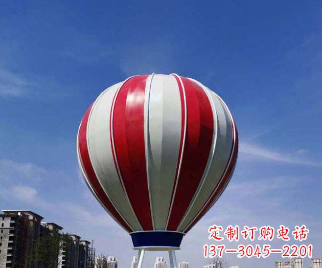 南阳不锈钢热气球雕塑给景观增添精彩