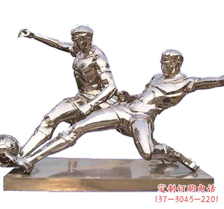 南阳不锈钢足球雕塑精美的艺术品