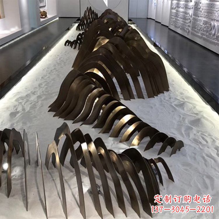 南阳不锈钢铁艺假山雕塑让自然风景回归