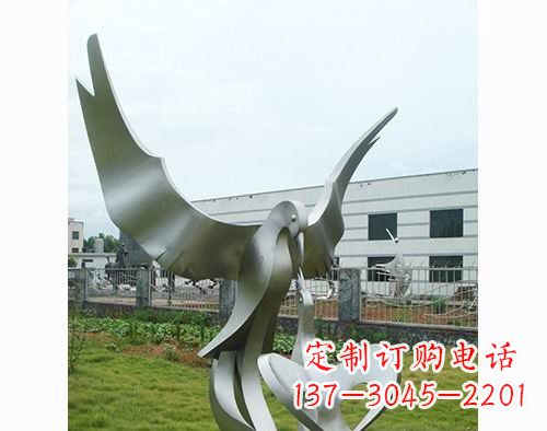 南阳面世的不锈钢动物雕塑