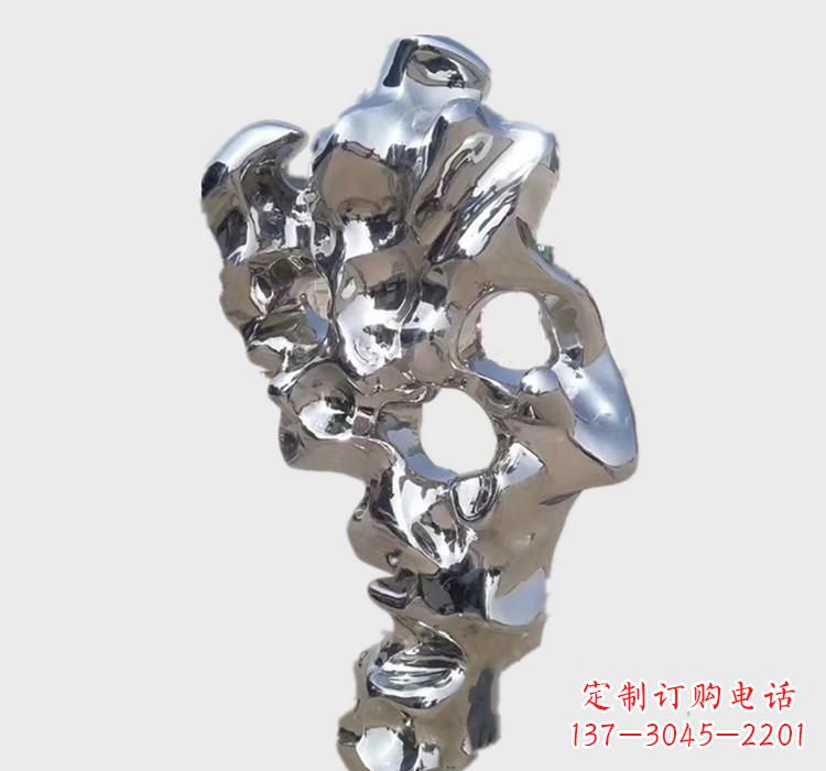 南阳不锈钢太湖石雕塑艺术的精致表现
