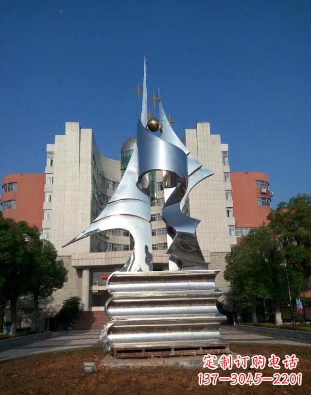 南阳不锈钢书籍雕塑艺术与文化的结合