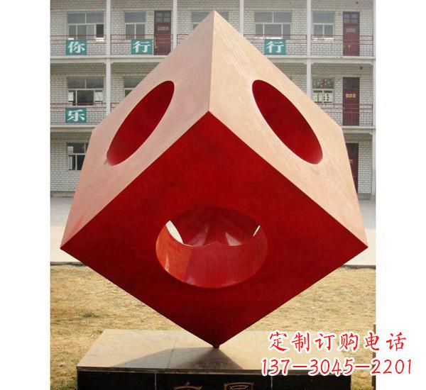 南阳不锈钢魔方雕塑展现精致与艺术