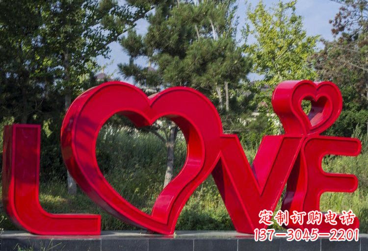 南阳不锈钢字母雕塑——艺术精美、美轮美奂