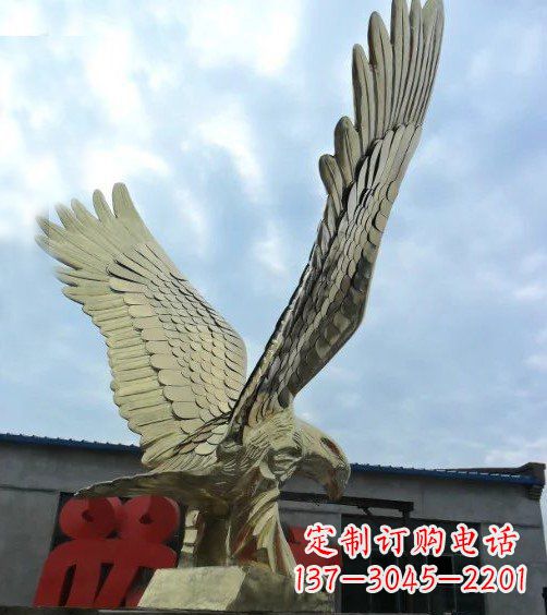 南阳不锈钢雄鹰展翅蓝天