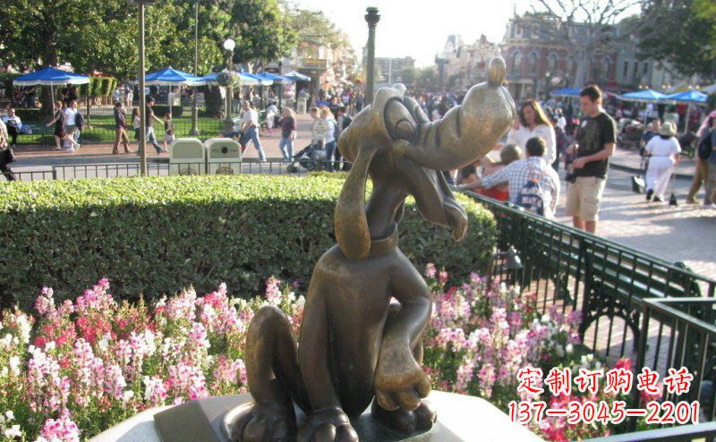 南阳动物铜雕精美而细致