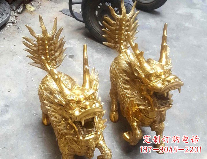 南阳麒麟雕塑东方之瑰宝