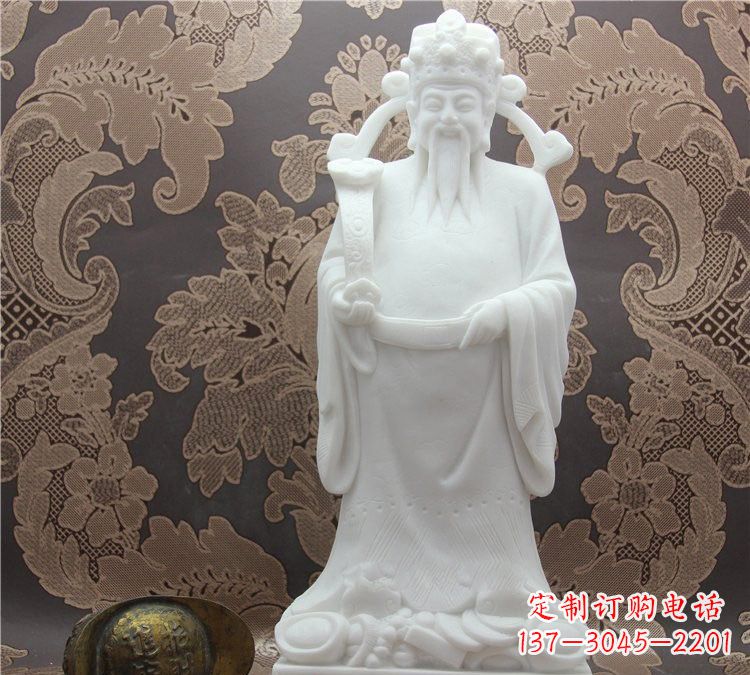 南阳财神雕塑祈求财富幸福