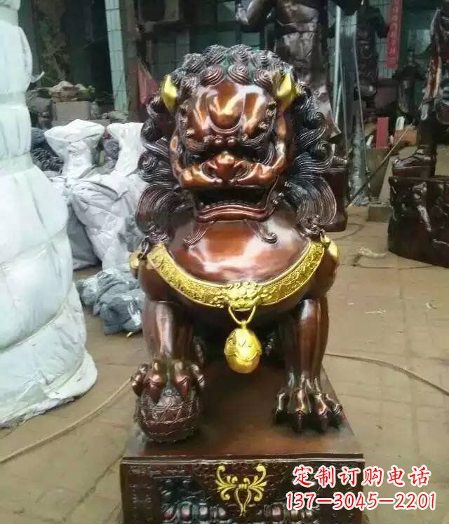 南阳狮子铜雕——一件传承着历史沉淀的艺术品