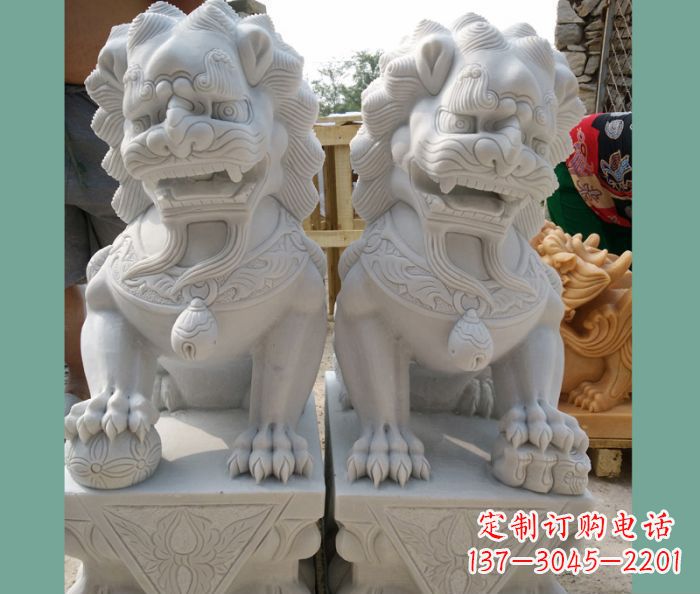 南阳狮子雕塑