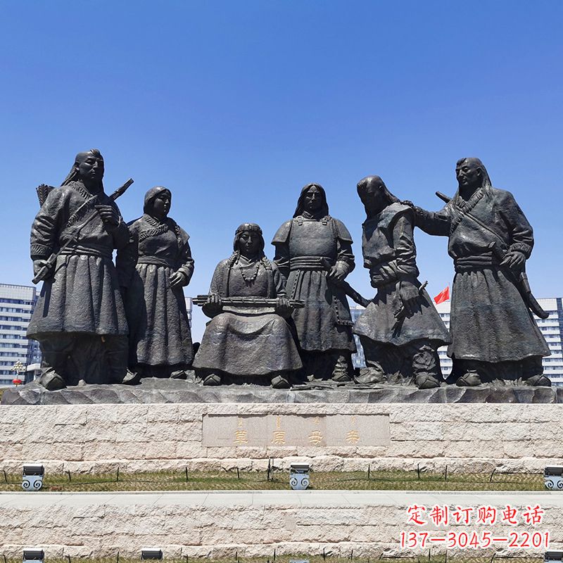 南阳草原母亲——传承爱的雕塑