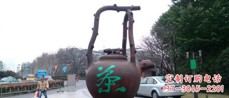 南阳茶壶雕塑——展现艺术精妙