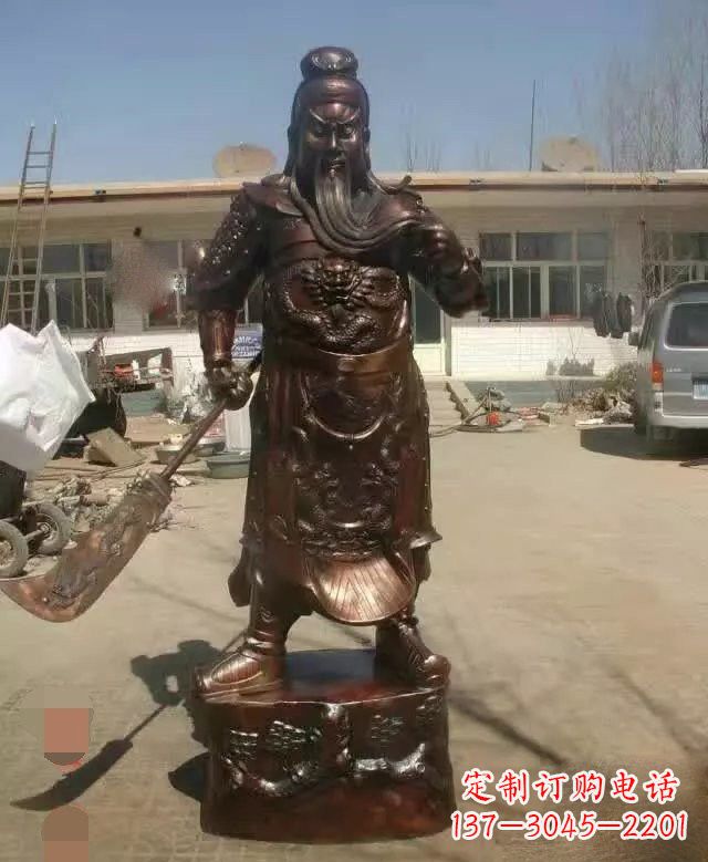 南阳关公雕塑