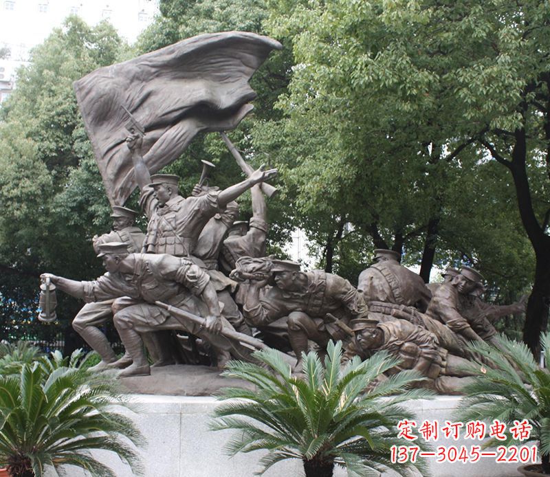 南阳革命战士的荣耀——铜雕的艺术之美
