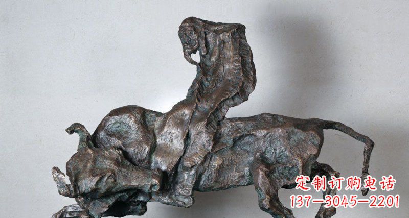 南阳精美的动物铜雕,赋予公园以灵性与生机