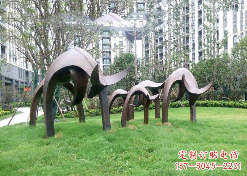 南阳精致美观的动物雕塑