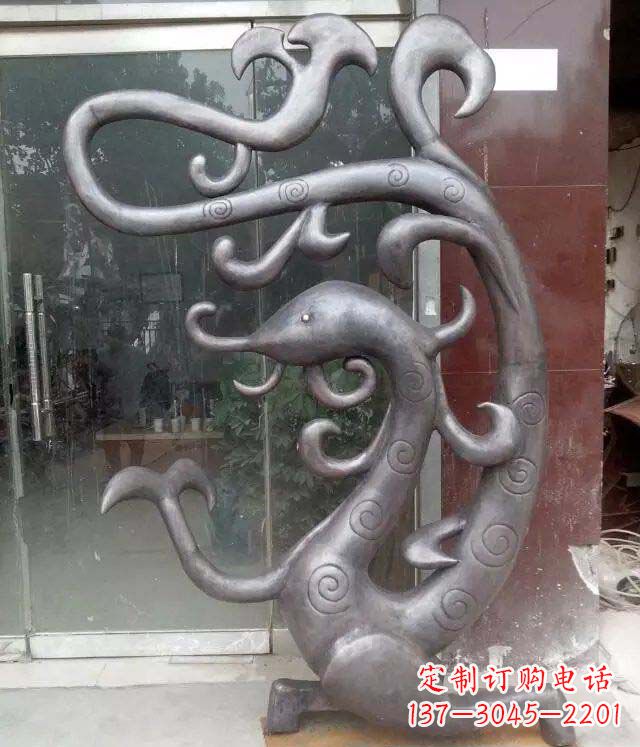 南阳精美的动物铜雕
